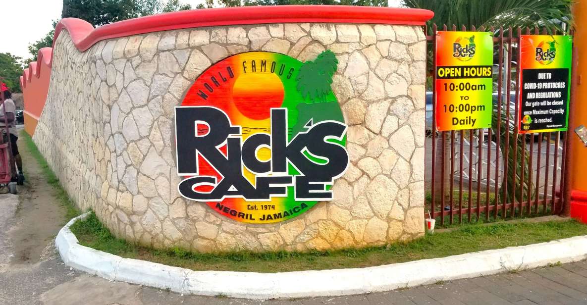 From Runaway Bay: Negril Beach and Rick's Cafe Trip by Van - Experience Highlights