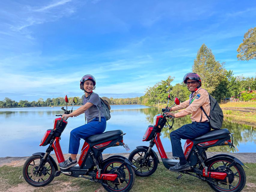 From Siem Reap: Angkor Wat Sunrise and Temples E-Bike Tour - Experience Highlights
