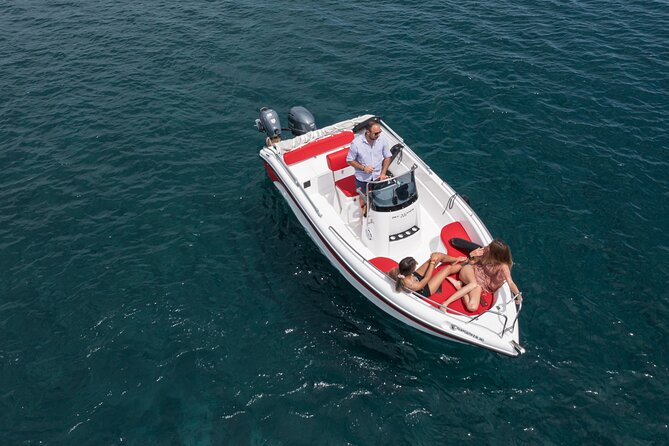 Full Day Boat Rental Without a License in Santorini - Logistics and Meeting Details