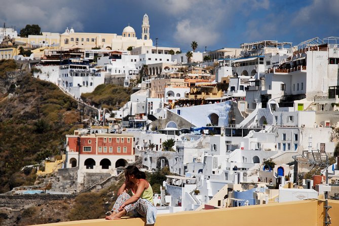 Full Day Santorini Highlights and Venetian Castles Small Group Tour - Scenic Ocean Views