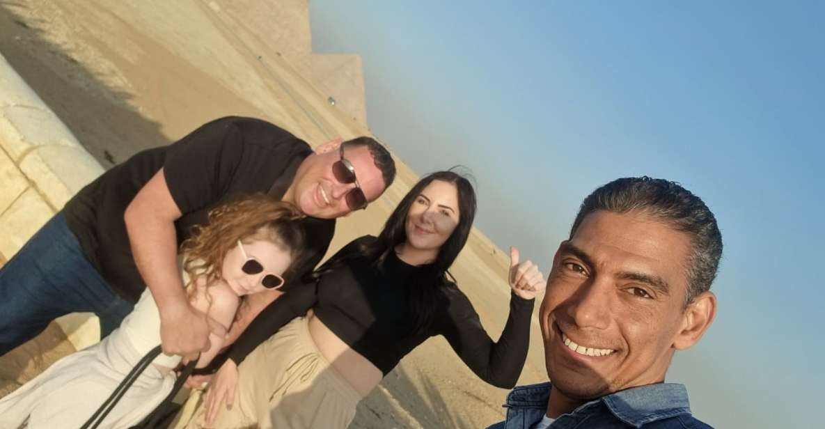 Full Day Tour to Giza Pyramids & Sphinx, Saqqara and Memphis - Giza Pyramids Exploration