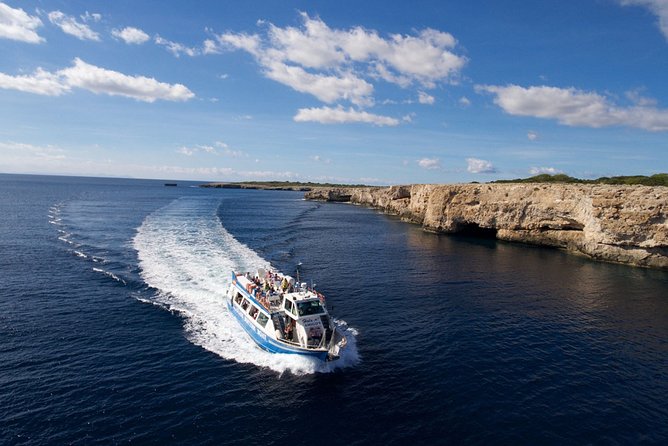 Galdana Shuttle Boat Half Day Boat Trip With 2 Hours Stop - Leisure Time at Cala Galdana