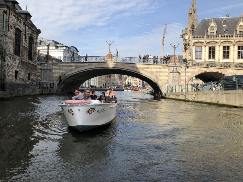 Ghent: 40-Minute Historical Boat Tour of City Center - Tour Highlights