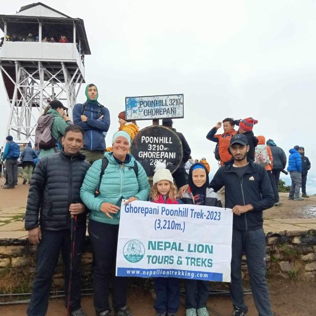 Ghorepani Poonhill Family Tour 5 Days - Trek Description