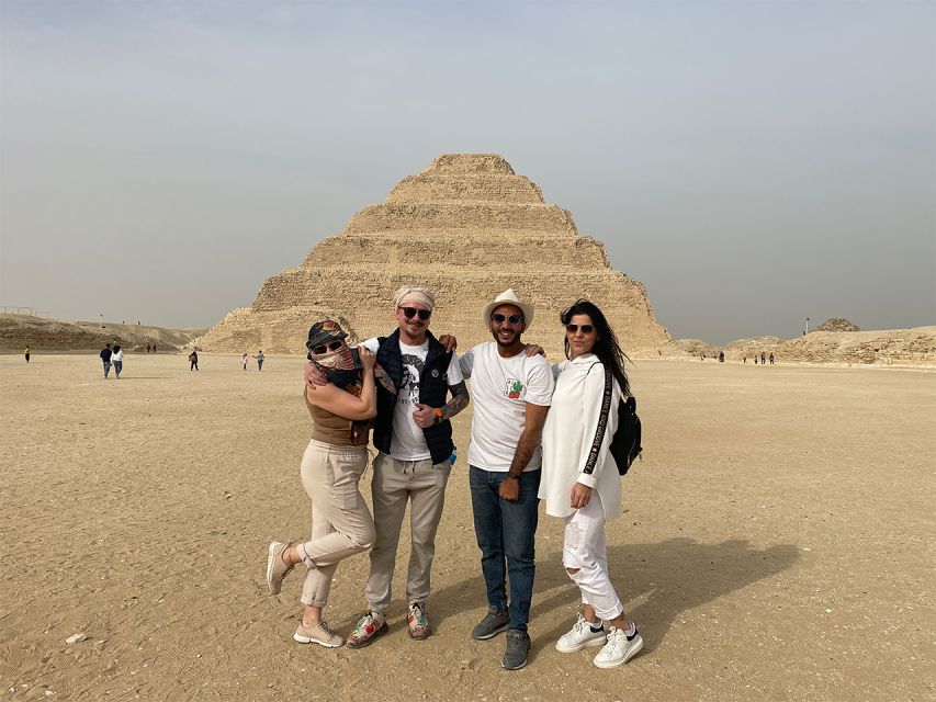 Giza: Giza Pyramids, Saqqara, and Memphis Full Day Tour - Tour Highlights