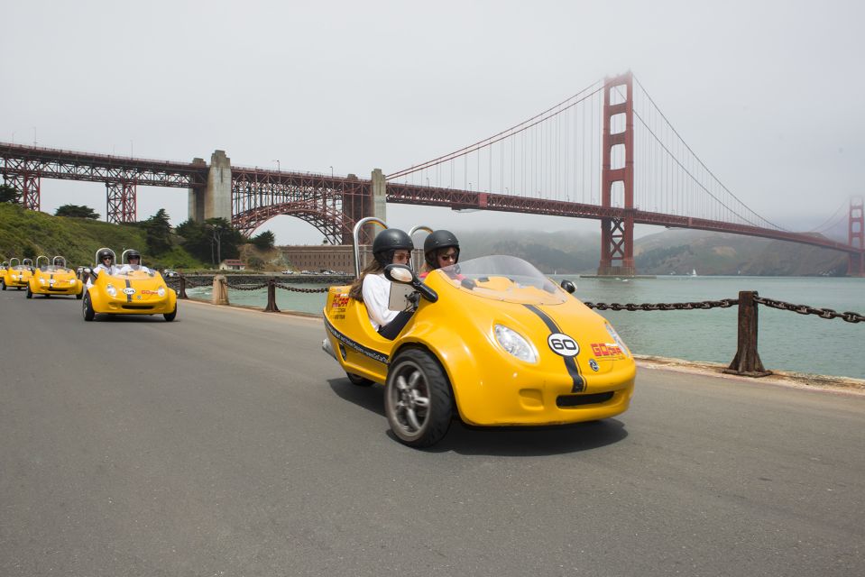 GoCar 3-Hour Tour of San Francisco's Parks and Beaches - Booking and Cancellation Policies