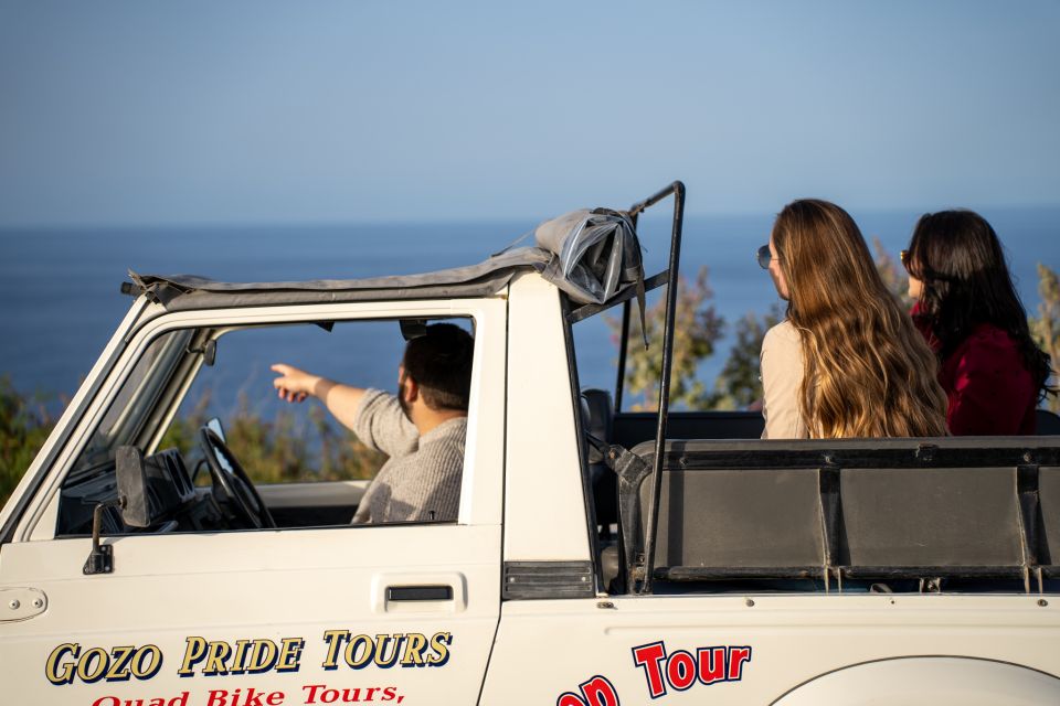 Gozo: Customizable Private Guided Jeep Tour With Lunch - Pickup Locations and Cancellation Policy