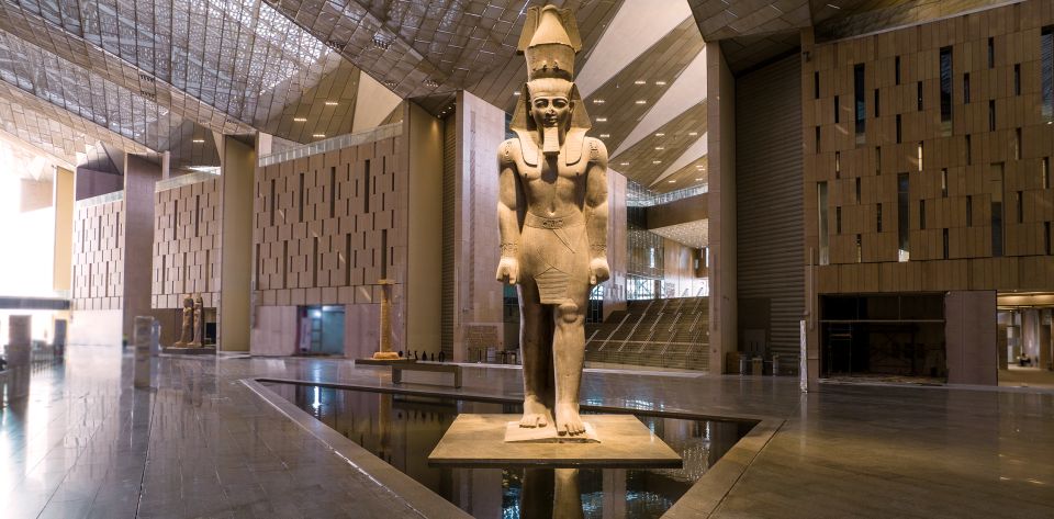 Grand Egyptian Museum & Salah El Din Citadel - Touring the Grand Hall