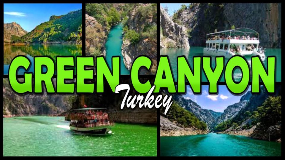 Green Canyon Boat Trip From Antalya - City of Side - Alanya - Experience