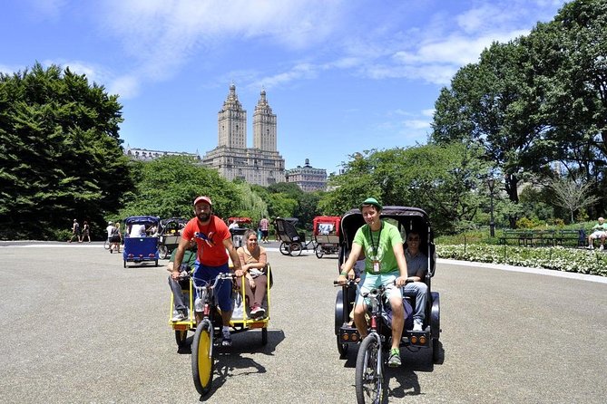 Guided Central Park Pedicab Tour - Meeting and Pickup Information