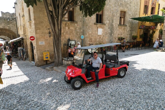 Guided Private Golf Cart Tour in Old Town of Rhodes - Tour Guide Expertise
