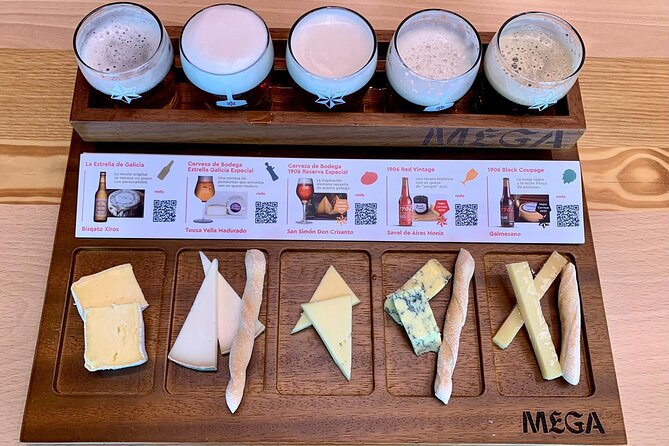 Guided Visit to the Estrella Galicia Museum With Cheese Pairing - Cheese Pairing Information