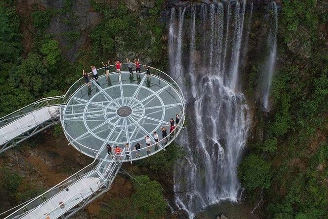 Gulong Gorge Skywalk Glass Bridge and Waterfall View Private Tour - Duration and Booking Details