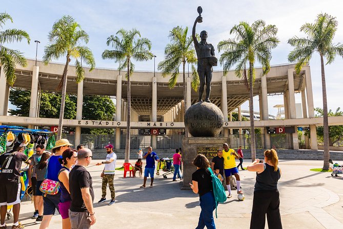 Half Day in Rio Christ by Train, Maracanã, Sambadrome, Cathedral & Selarón Steps - Visiting Sambadrome