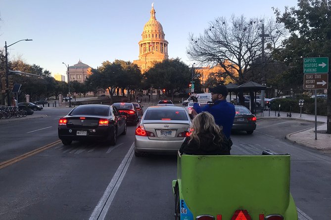 Historic Austin Private Pedicab Tour - Meeting and Pickup Information