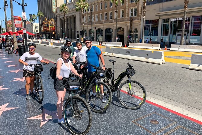 Hollywood Tour: Sightseeing by Electric Bike - Inclusions and Stops