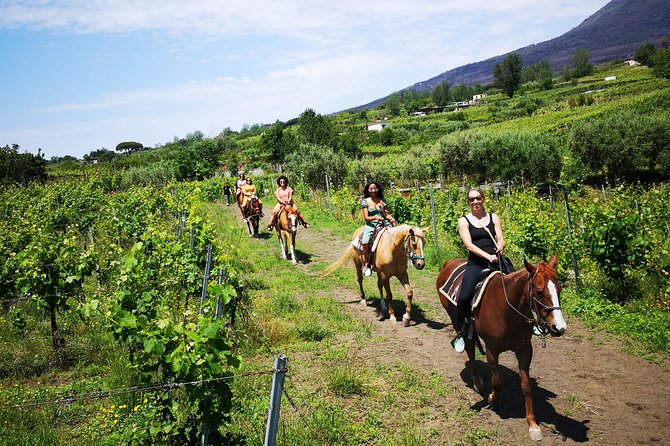 Horseback Riding on Vesuvius - Intimate Ranch Group Tour