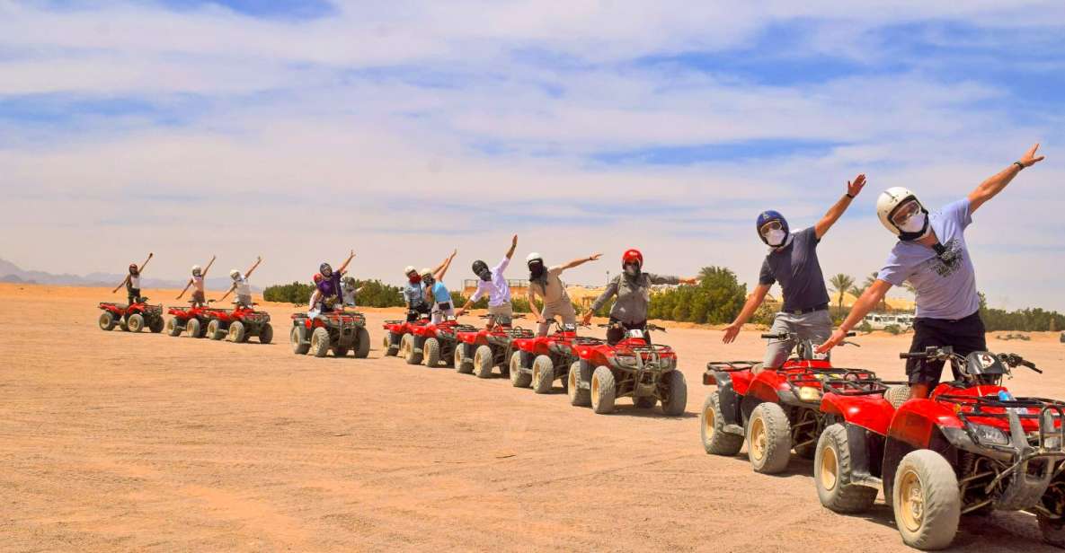 Hurghada: Desert Quad, Bedouin Village, and Camel Ride Tour - Experience Highlights