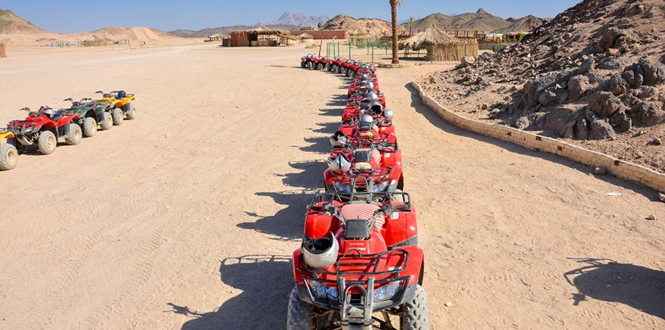 Hurghada: Morning Quad Bike Tour, Camel Ride and Transfer - Experience Highlights