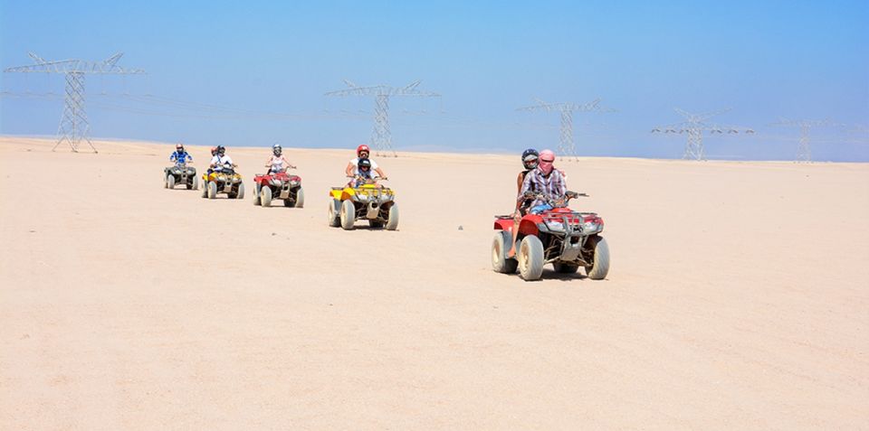 Hurghada: Morning Quad Bike Tour, Camel Ride and Transfer - Transportation and Pickup