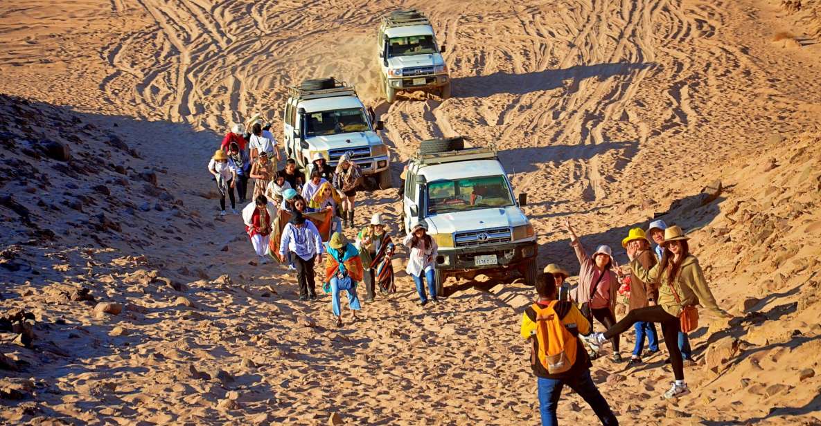 Hurghada: Safari Jeep , Camel Ride & BBQ Dinner - Pickup Information