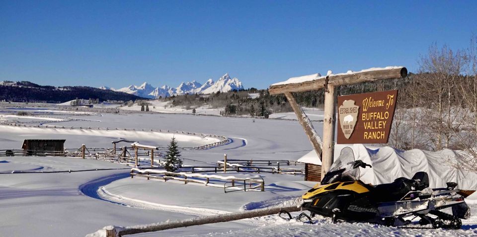 Jackson Hole: Bridger-Teton Guided Snowmobile Tour - Booking Information