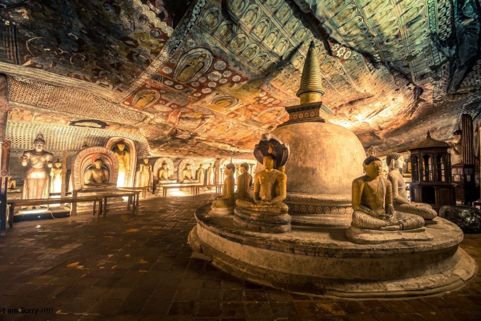 Kandy: Dambulla Cave Temple & Traditional Village Tour - Itinerary Details