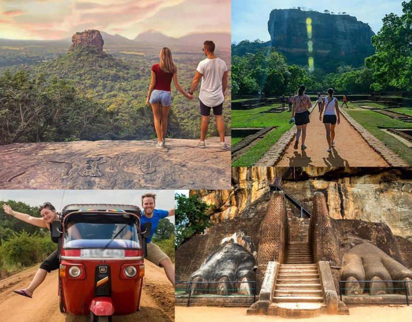 Kandy:Sigiriya Fortress & Cave Temple All-Inclusive Tuk Tour - Experience Highlights
