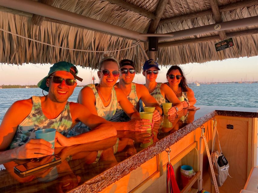 Key West: Private Tiki Boat Sunset Cruise - Experience on the Tiki Boat
