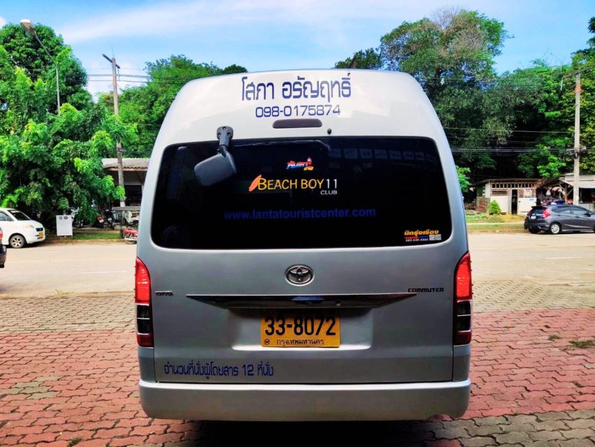 Ko Lanta: Private Van Direct to Krabi or Aonang - Comfortable and Safe Travel Experience