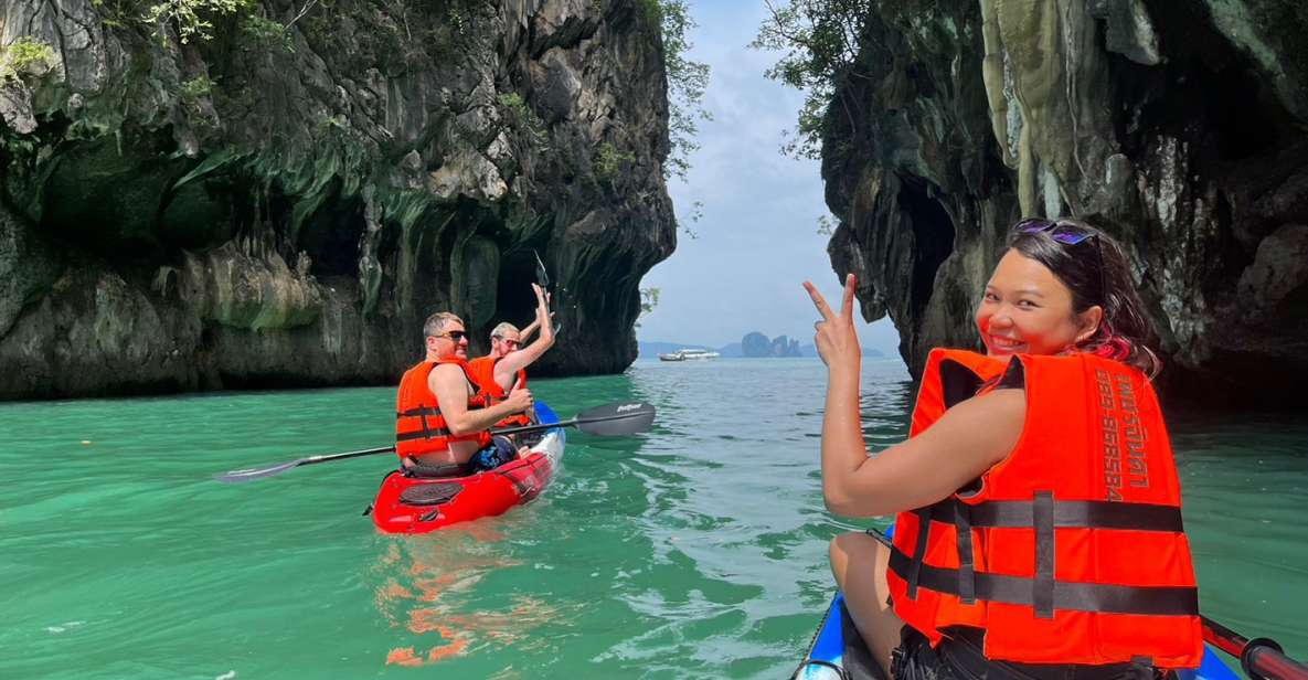 Krabi: Hong Islands Longtail Boat Tour, Kayak, & Viewpoint - Hotel Pickup & Kayak Exploration