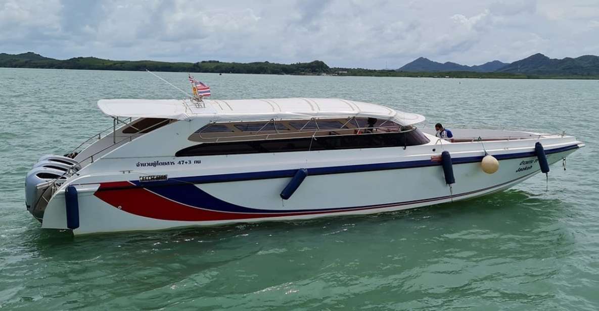 Krabi: Speedboat Transfer Between Ao Nang and Phi Phi - Duration and Inclusions