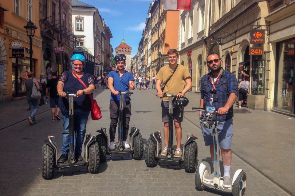 Krakow: 2–Hour Old Town Segway Tour - Live Tour Guide and Group Size