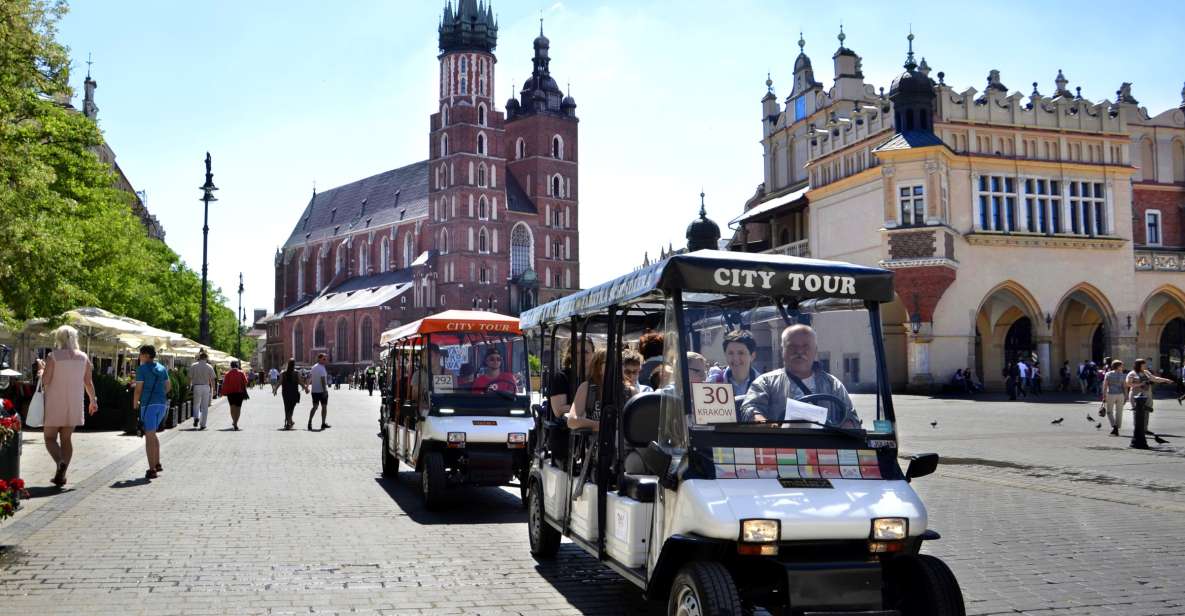 2 krakow full tour regular 1 5h guided city tour by e cart Krakow: Full Tour Regular 1.5h Guided City Tour by E-Cart