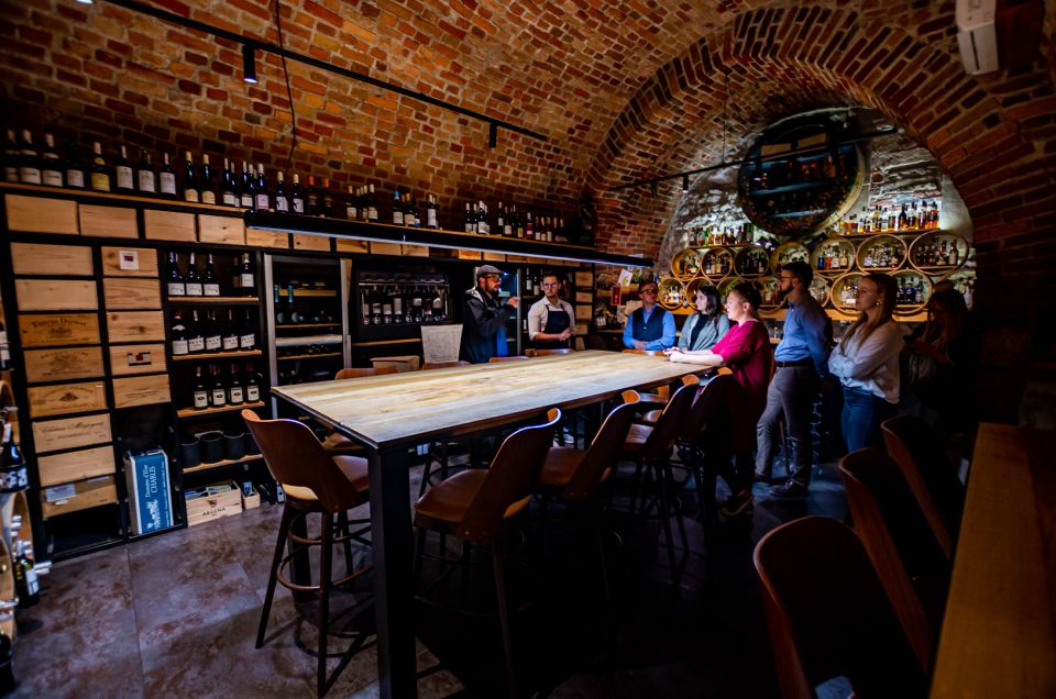 Krakow: Guided Wine Bar Tour With Tastings and Snacks - Tour Description