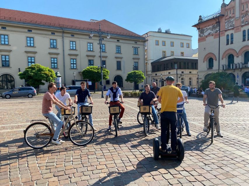 Krakow: Jewish Quarter Bike Tour 120 Min - Key Visit Locations and Exploration