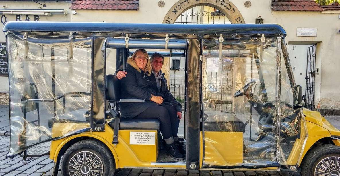 Krakow: Kazimierz & Schindler's Factory Golf Cart Tour - Tour Inclusions