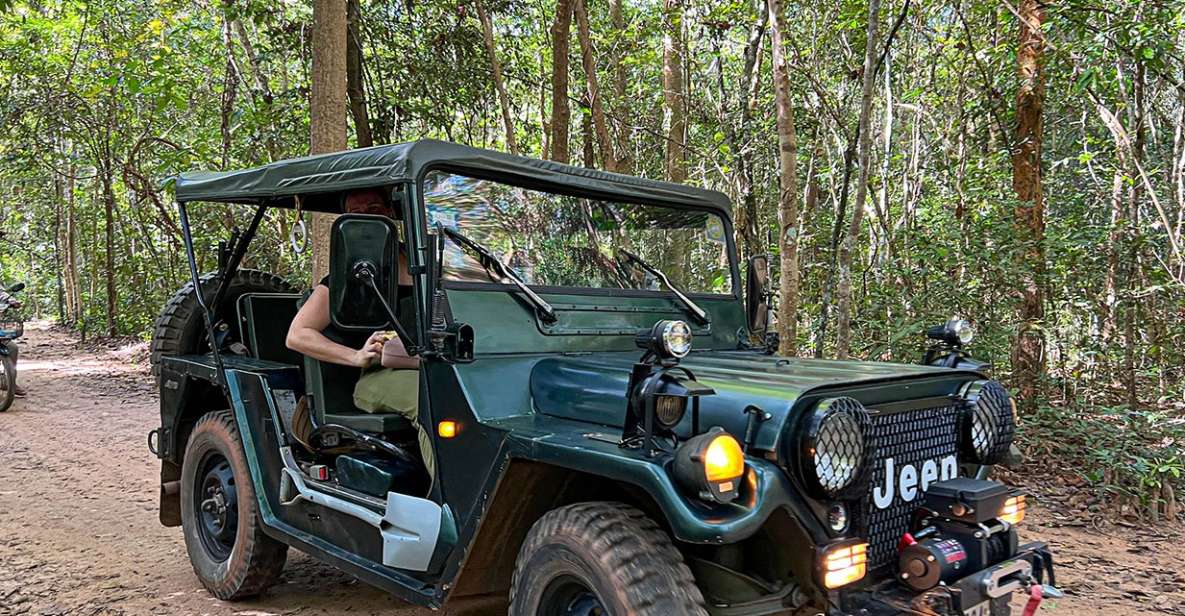 Kulen Adventure Tour by Jeep With Picnic & Elephant Forest - Itinerary Overview