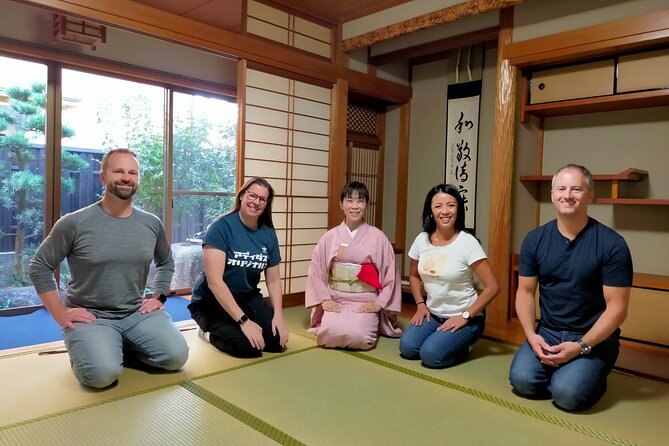 Kyoto Near Fushimiinari Wagashi Making&Small Group Tea Ceremony - Included Features