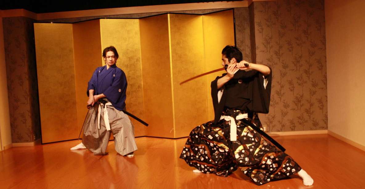 Kyoto: Samurai Kenbu Traditional Sword Dancing Show - Booking Details