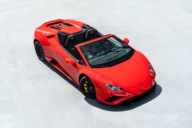 Lamborghini Huracan Spyder - Supercar Driving Experience in Miami - Available Exotic Cars