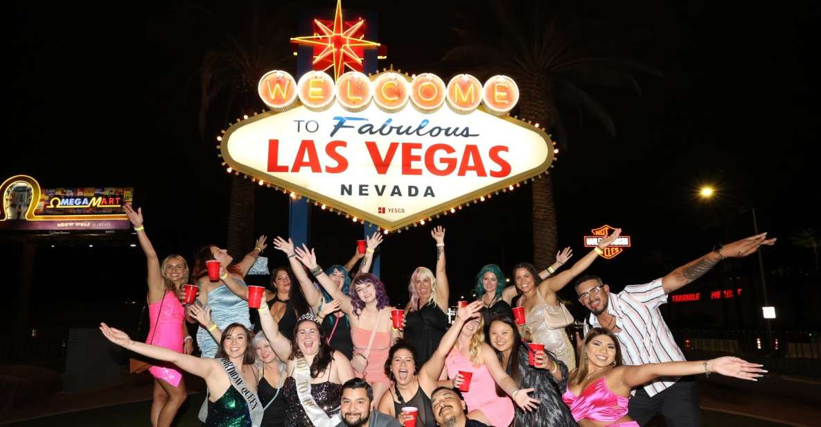 Las Vegas Club Crawl by Party Bus W/ Free Drinks - Experience Highlights