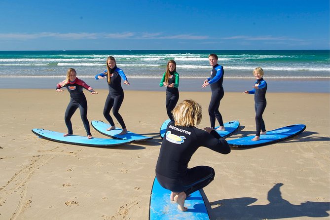 Learn to Surf at Anglesea on the Great Ocean Road - Equipment Provided in the Class