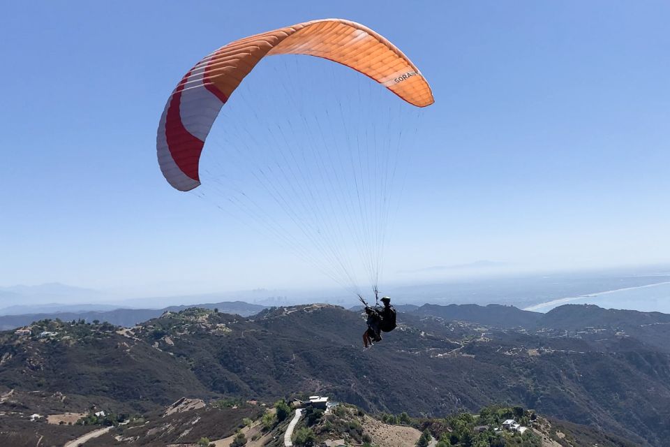 Los Angeles: 30-Minute Tandem Paragliding Experience - Logistics and Requirements