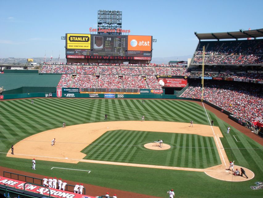 Los Angeles: LA Angels Baseball Game Ticket at Angel Stadium - Experience at the Game