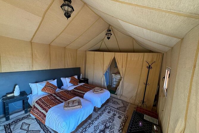 Luxury Camp in Merzouga Desert With Camel Ride, Car 4WD - Activities and Amenities