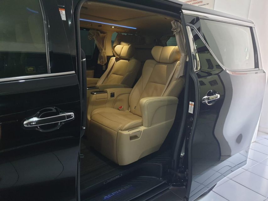 Luxury Toyota Alphard Car Hire With Tour Driver in Bali - Luxury Experience