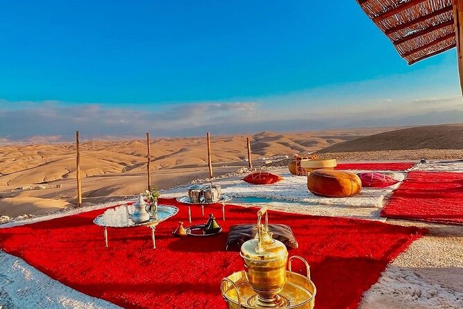 Magical Dinner With Camel Ride at Sunset in Agafay Desert - Pickup Information