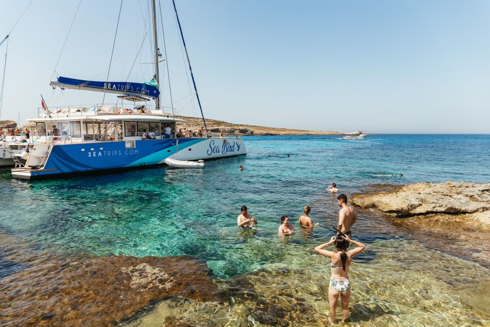 Malta: Blue Lagoon, Beaches & Bays Trip by Catamaran - Itinerary Highlights