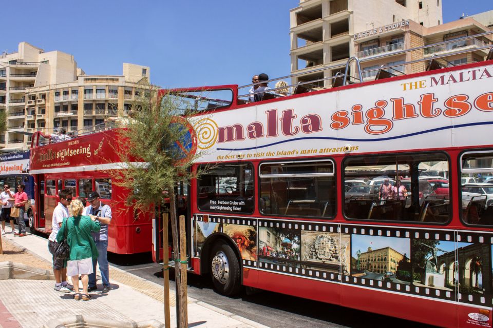 Malta: Hop-On Hop-Off Bus Tours - Tour Details